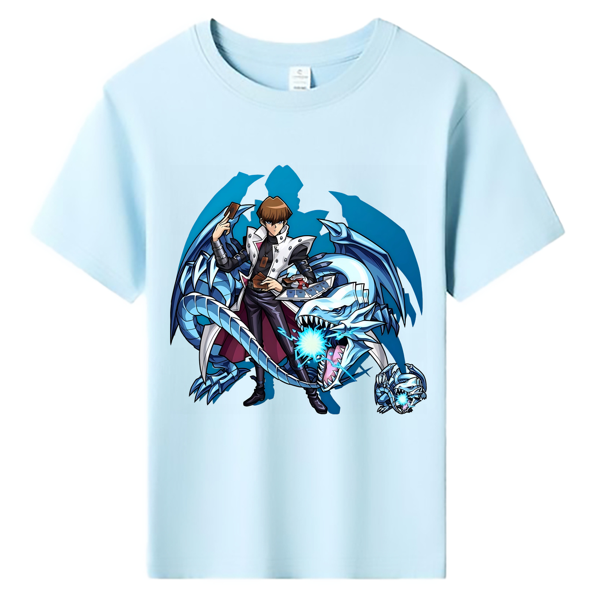 （画像用） 遊☆戯☆王 Yu-Gi-Oh! 綿100％キッズTシャツ（フロントプリント）